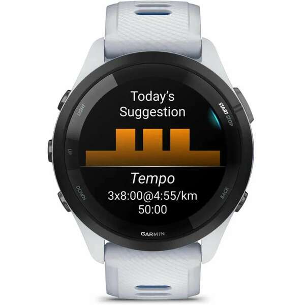 GARMIN Forerunner 265 Whitestone tidal blue