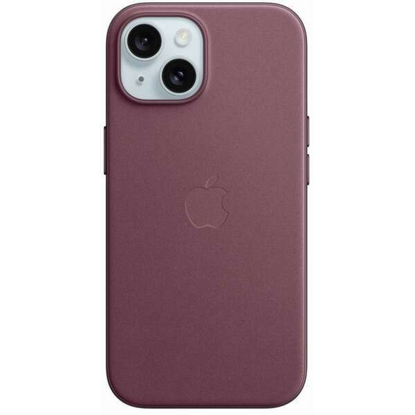 APPLE iPhone 15 FineWoven Case with MagSafe - Mulberry mt3e3zm/a