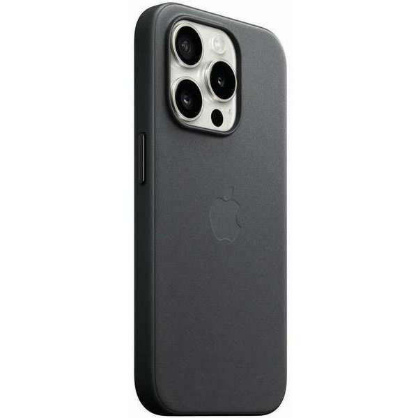 APPLE iPhone 15 Pro FineWoven Case with MagSafe - Black mt4h3zm/a