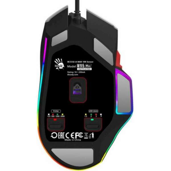 A4TECH A4-W95 Max NARAKA Bloody RGB White USB