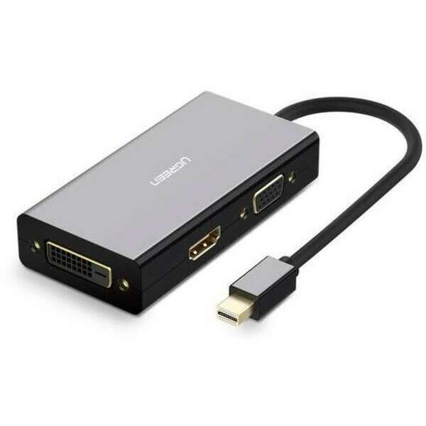 UGREEN Konvertor Mini DP na HDMI/VGA/DVI MD114