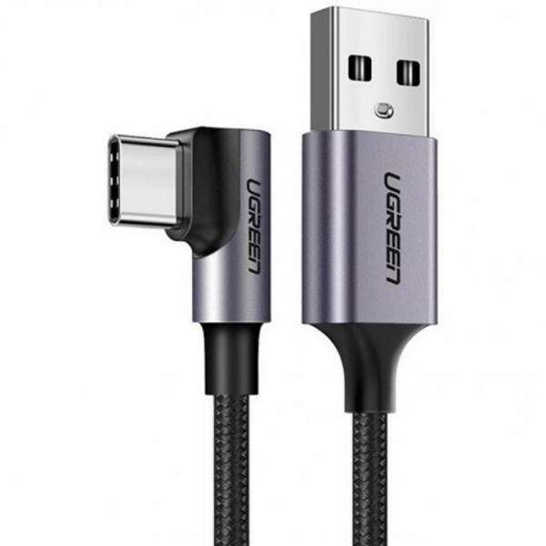 UGREEN US284 ugaoni kabl USB-C M. na USB2.0 A Male 3A (90°)