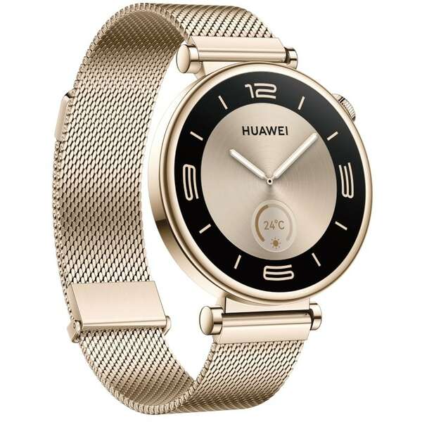 HUAWEI Watch GT 4 41mm Gold Milanese (Aurora-B19M)