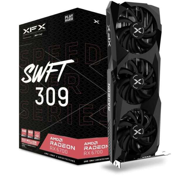 XFX Radeon RX6700 Speedster Swift 309 10GB GDDR6 RX-67XLKW