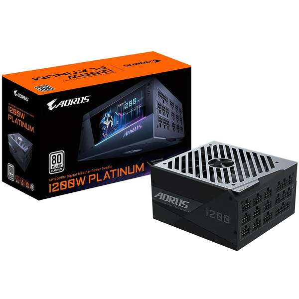 GIGABYTE GP-AP1200PM EU AORUS 1200W 80 PLUS Platinum certified