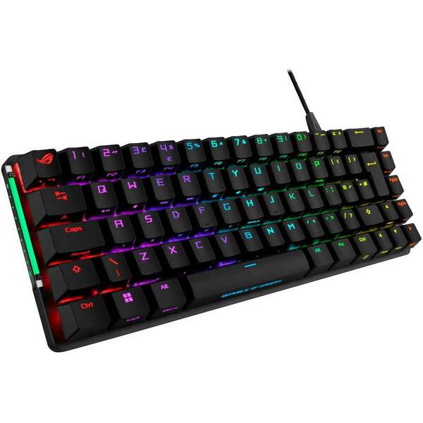 ASUS ROG FALCHION ACE BLACK, ROG NX RED, UK loc, PBT, Wired