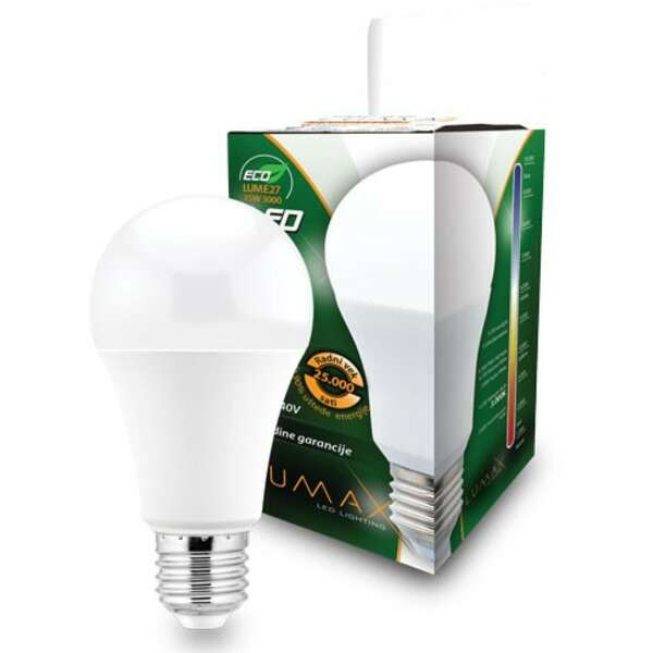 LUMAX ECO LUME27-15W 3000K 1510 lm