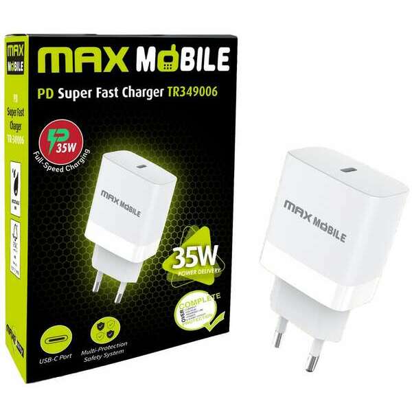 MAX MOBILE PD Super Fast Charge Type C 35W