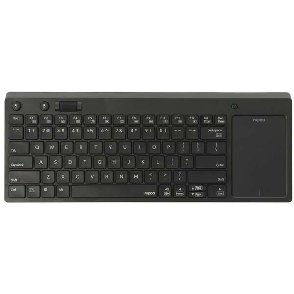 RAPOO RAPOO K2800 Wireless Multimedia US tastatura crna