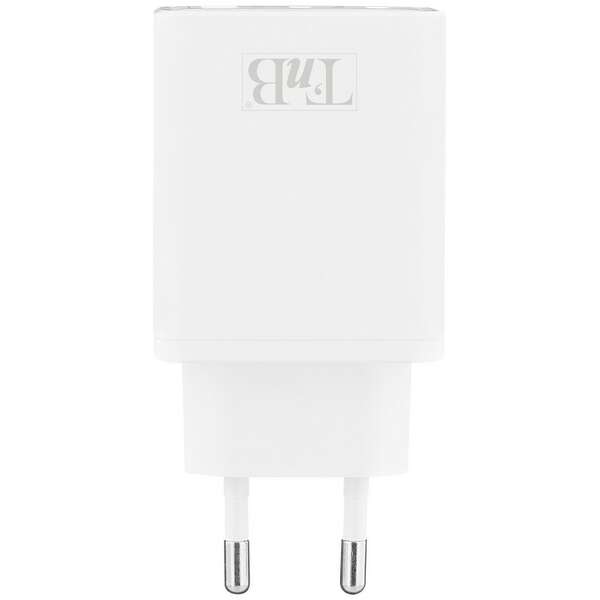 TNB CHGAN65W ZIDNI PUNJAC 65W, USB-C X 2 + USB-A QC 3.0