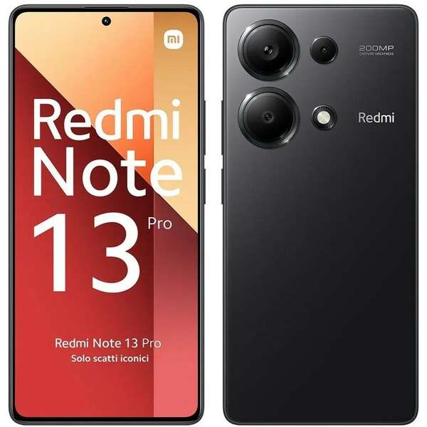 XIAOMI Redmi Note 13 Pro 8GB/256GB Midnight Black MZB0FXAEU