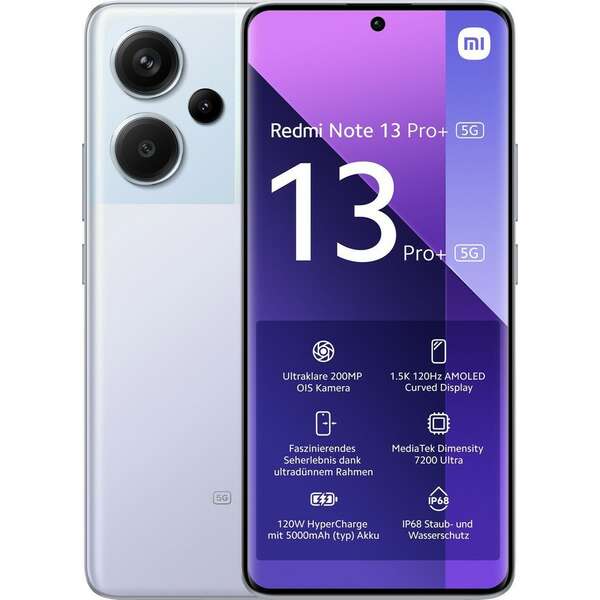 XIAOMI Redmi Note 13 Pro+ 5G 8GB/256GB Aurora Purple