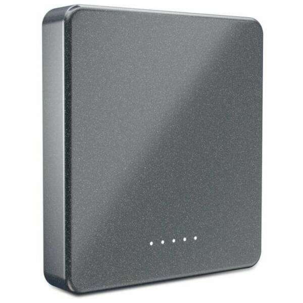 NEXT ONE Magnetic Wireless Power Bank (5000 mAH) - Black