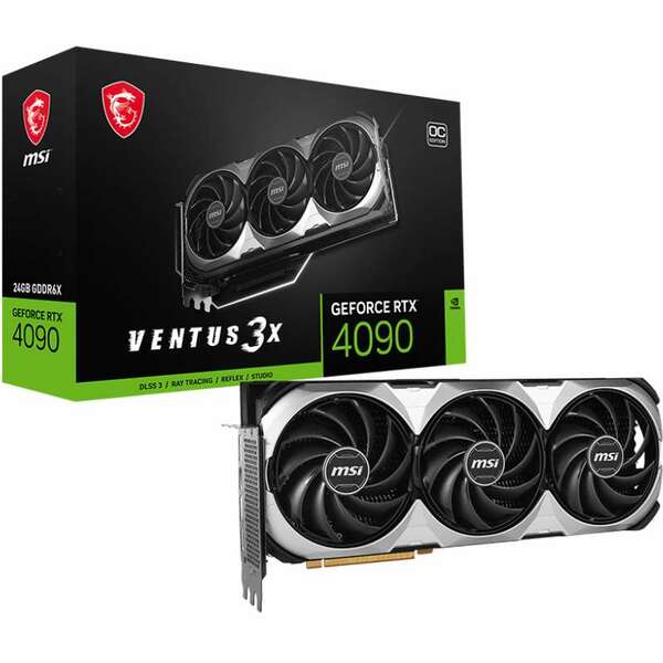 MSI nVidia GeForce RTX 4090 24GB 384bit VENTUS 3X E 24G OC