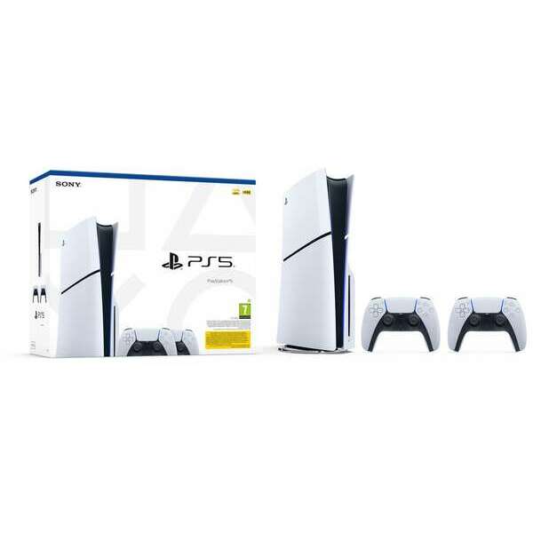 SONY PlayStation 5 slim + DualSense White