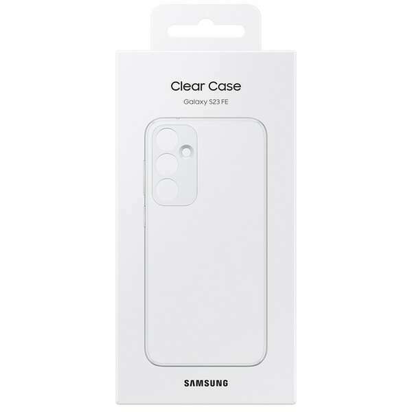 SAMSUNG Silicone Cover S23 FE Transparent EF-QS711-CTE