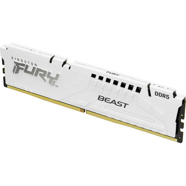 KINGSTON DIMM DDR5 16GB 5200MT/s KF552C36BWE-16 Fury Beast White Expo