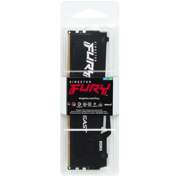 KINGSTON DIMM DDR5 16GB 5600MT/s KF556C36BBEA-16 Fury Beast RGB EXPO