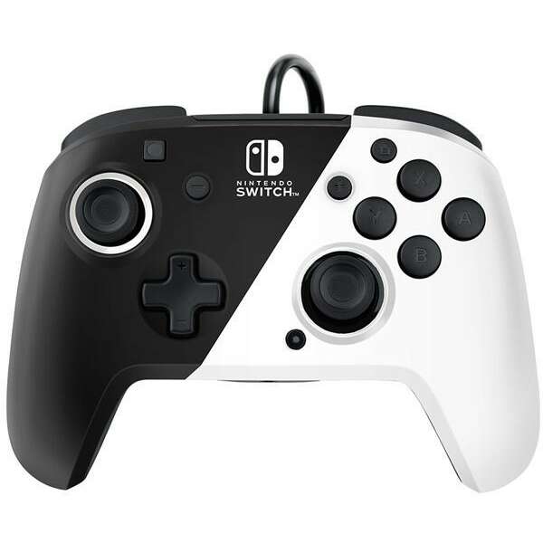 PDP Nintendo Switch Faceoff Deluxe Controller + Audio - Black & White