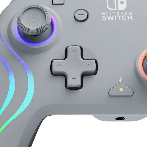 PDP Nintendo Switch Afterglow Wave Wired Controller Grey