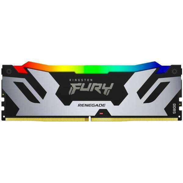 KINGSTON DIMM DDR5 24GB 6400MT/s KF564C32RSA-24 FURY Renegade Silver RGB XMP