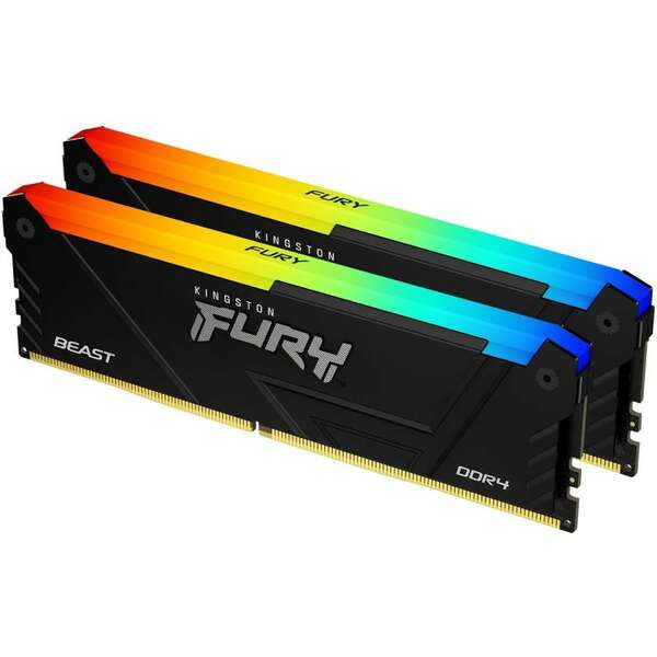 KINGSTON DIMM DDR4 64GB (2x32GB kit) 3200MT/s KF432C16BB2AK2/64 Fury Beast RGB