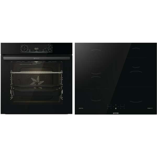 GORENJE BLACK INDUCTION SET 2