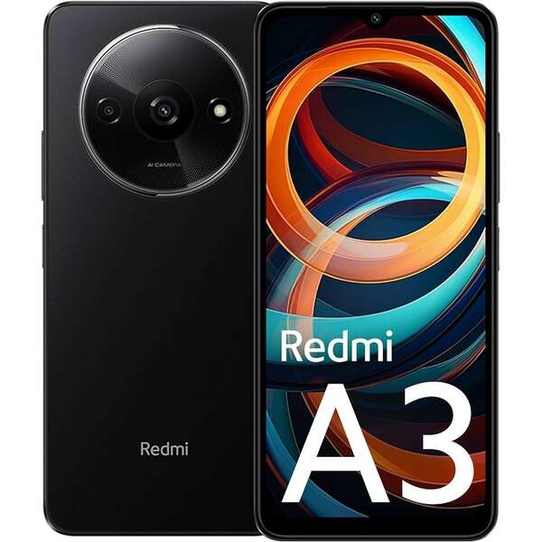 XIAOMI Redmi A3 3GB/64GB Midnight Black MZB0GL8EU