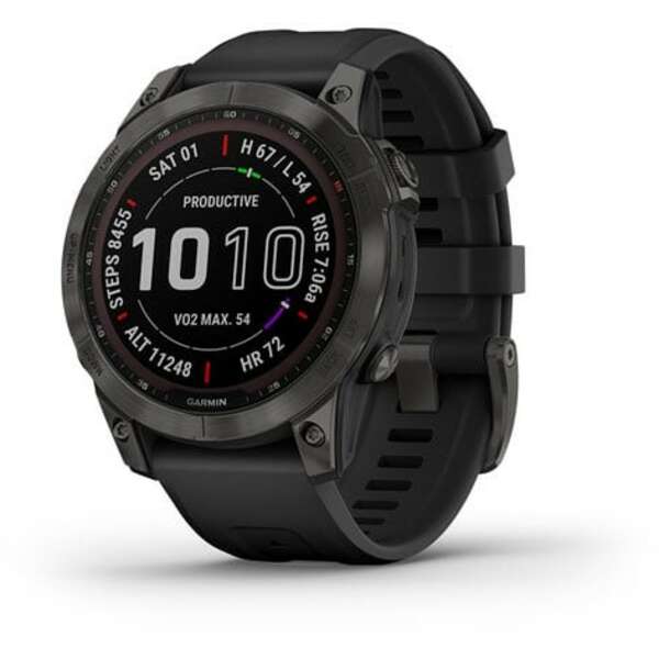 GARMIN Fenix 7 Sapphire SOLAR Carbon