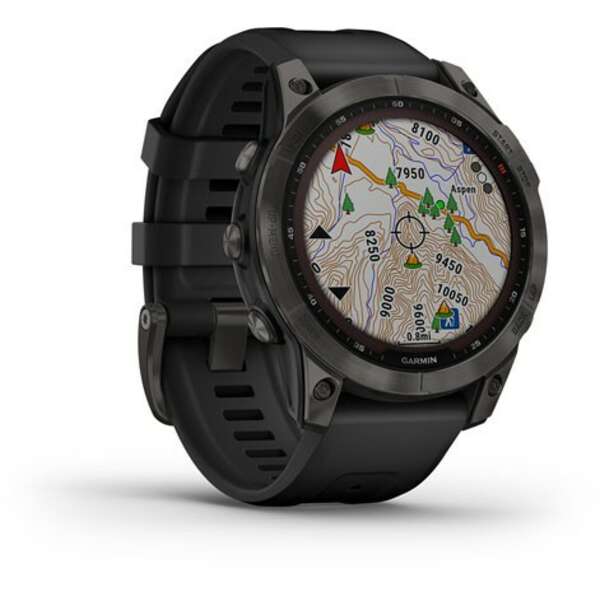 GARMIN Fenix 7 Sapphire SOLAR Carbon