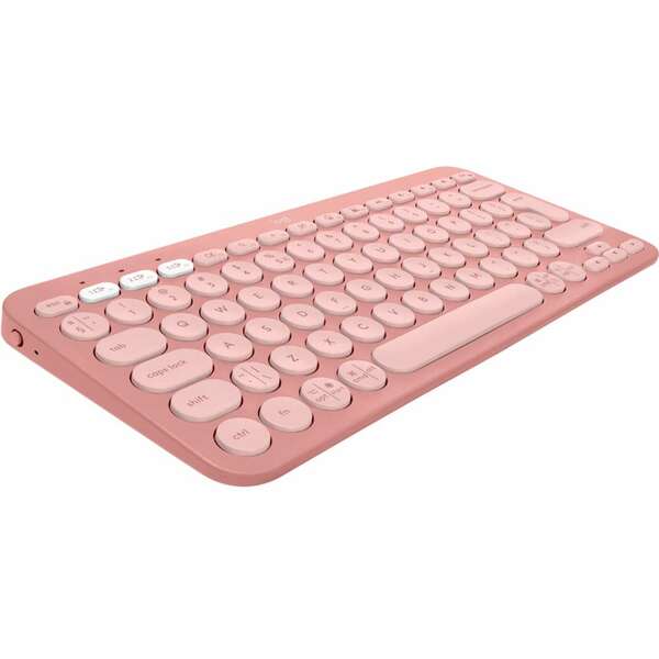 LOGITECH K380s Pebble Keys 2 TONAL ROSE US 920-011853