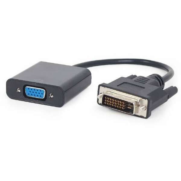 GEMBIRD DVI-D to VGA adapter cable 24+1, black A