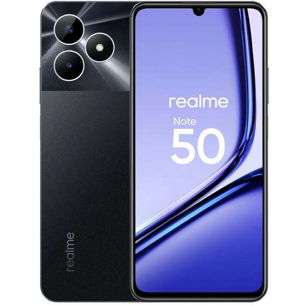 REALME Note 50 3GB/64GB Midnight Black RMX3834