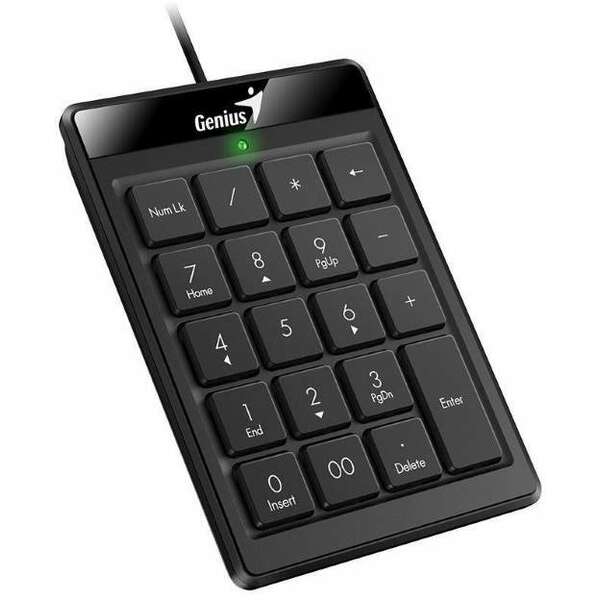 GENIUS NUMPAD 110 Tatatura numerieka, Crna, USB