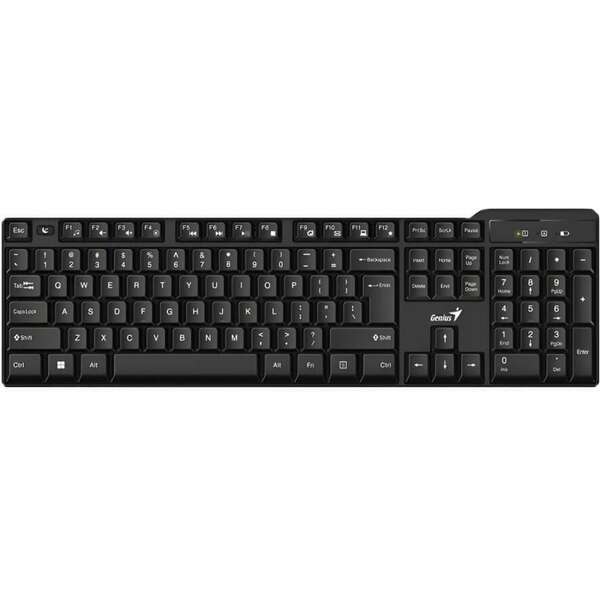 GENIUS KB-7100X,BLK,US,2.4GHZ,KB