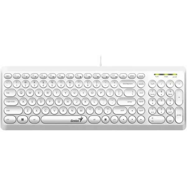 GENIUS SlimStar Q200,SER,White USB