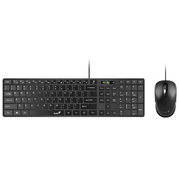 GENIUS SlimStar C126,BLK,USB,SERGK-210003