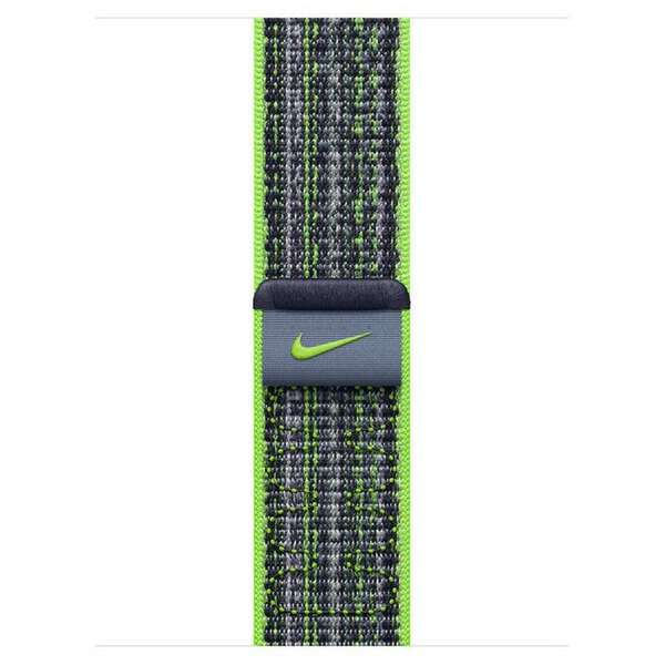 APPLE Watch 41mm Nike Band Bright Green/Blue Nike Sport Loop mtl03zm/a