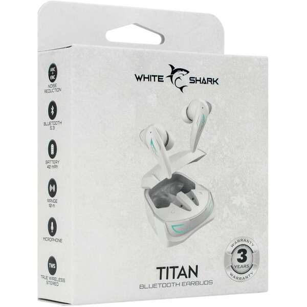 WHITE SHARK GEB-TWS96 TITAN White ANC