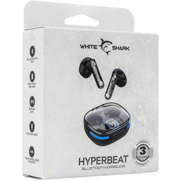 WHITE SHARK GEB-TWS37-HYPERBEAT Black