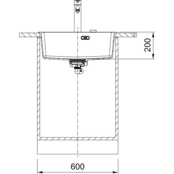 FRANKE-IT MRG 610-54 FTL 114.0661.703 crna