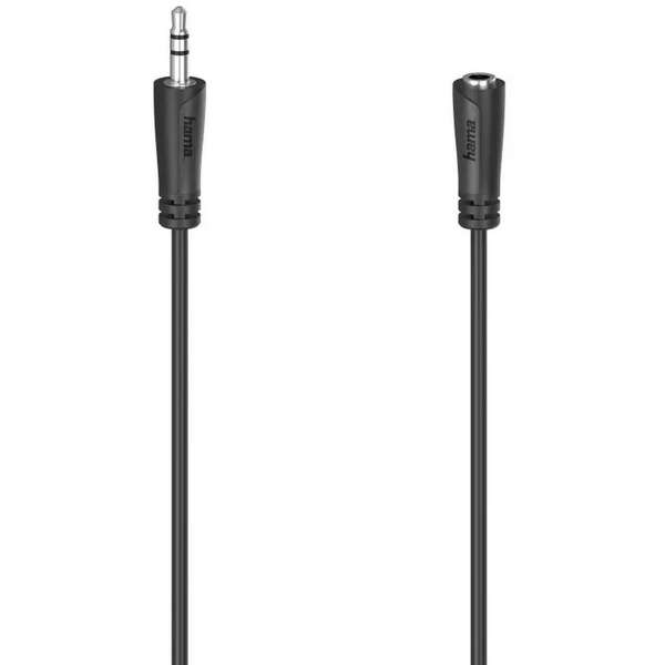 HAMA Audio kabl produzni 3.5mm (mus) - 3.5mm (zen), 5m