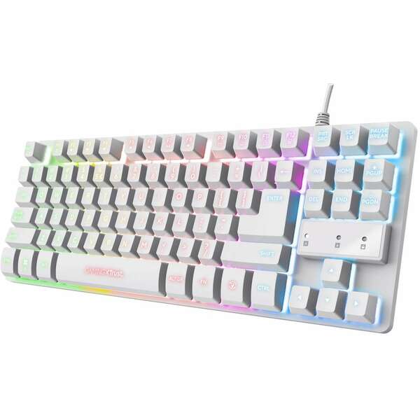 TRUST GXT833W THADO TKL White