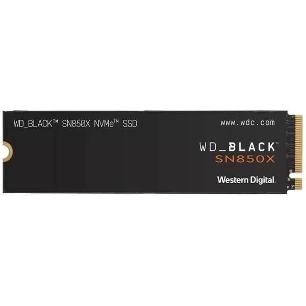 WD 4TB M.2 NVMe Gen4 WDS400T2X0E SN850X Black