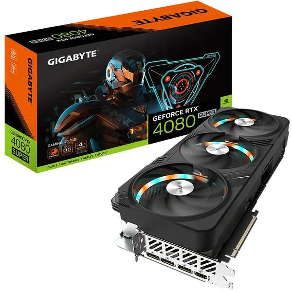 GIGABYTE nVidia GeForce RTX 4080 SUPER 16GB 256bit GV-N408SGAMING OC-16GD