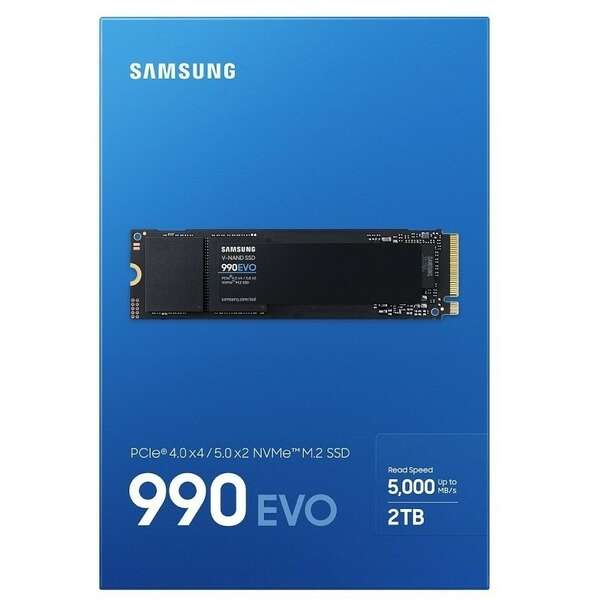 SAMSUNG 2TB M.2 NVMe MZ-V9E2T0BW 990 EVO Series