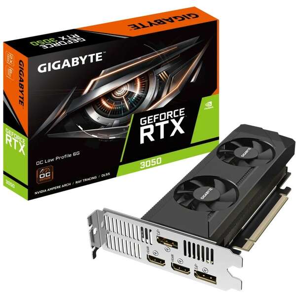 GIGABYTE nVidia GeForce RTX 3050 6GB 96bit GV-N3050OC-6GL