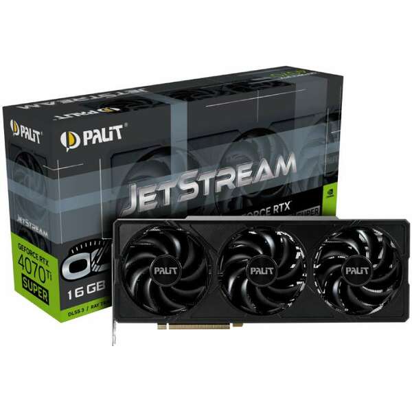 PALIT nVidia GeForce RTX 4070 Ti Super 16GB 256bit RTX 4070 Ti Super JetStream OC