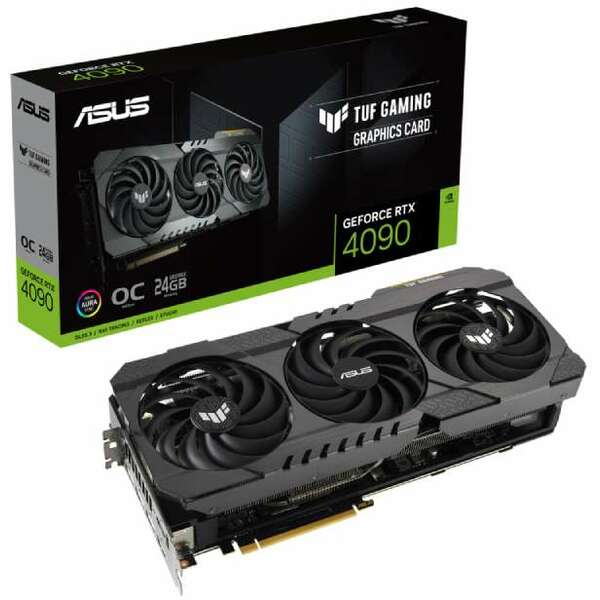 ASUS nVidia GeForce RTX 4090 24GB 384bit TUF-RTX4090-O24G-OG-GAMING