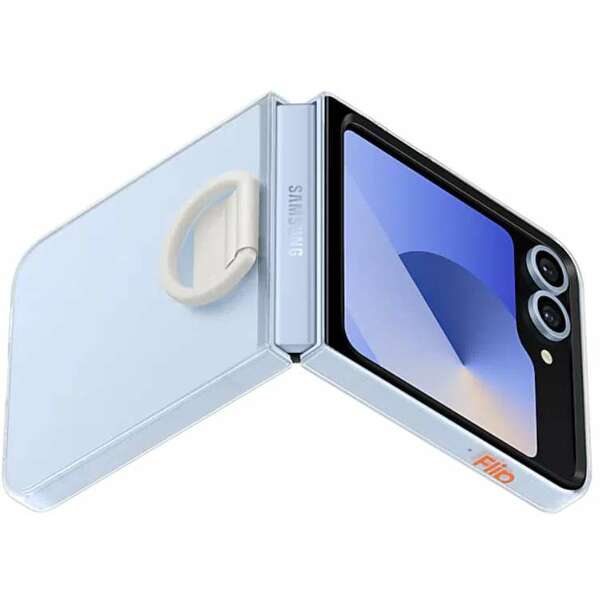 SAMSUNG Galaxy Z Flip6 Silicone Case Transparent EF-QF741-CTE